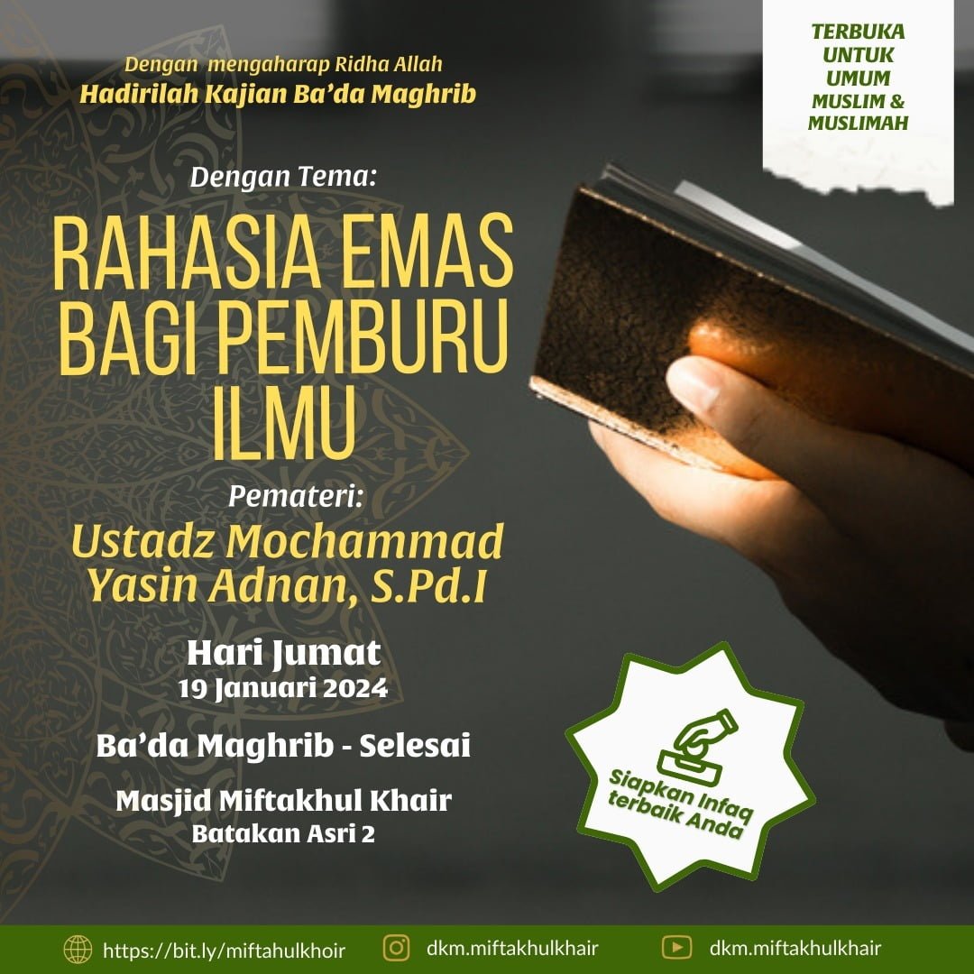 Kajian Ba'da Magrib: Rahasia Emas Bagi Pemburu Ilmu